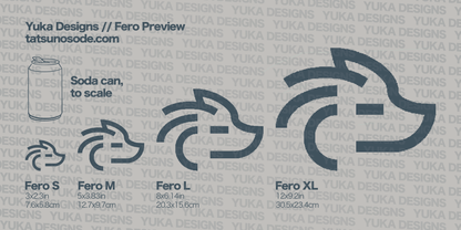 Fero Vinyl Decal - Yuka Designs