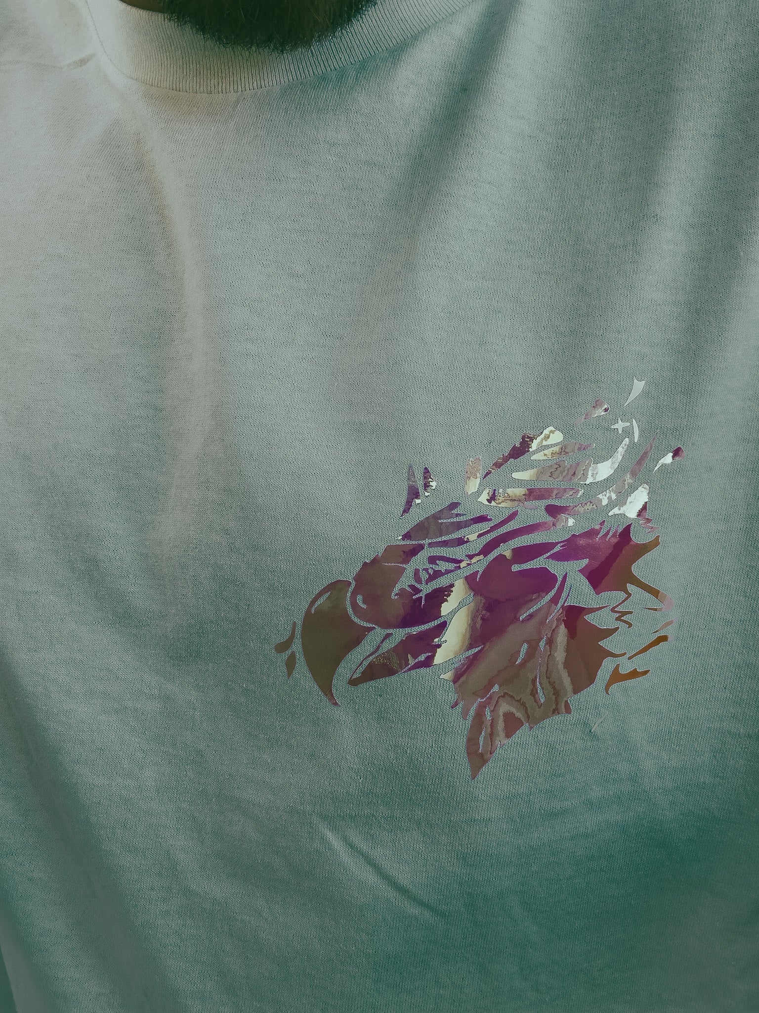 Panama Holographic T-Shirt - Yuka Designs