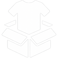 White Opened Box with Apparel